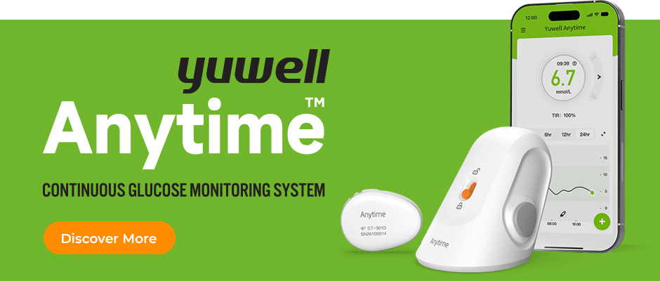 Yuwell Anytime CGM Banner